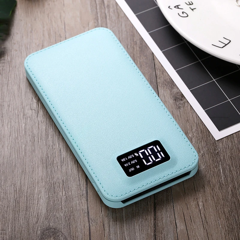 Внешний аккумулятор power Bank 20000mAh внешний 2 USB lcd портативный мобильный телефон