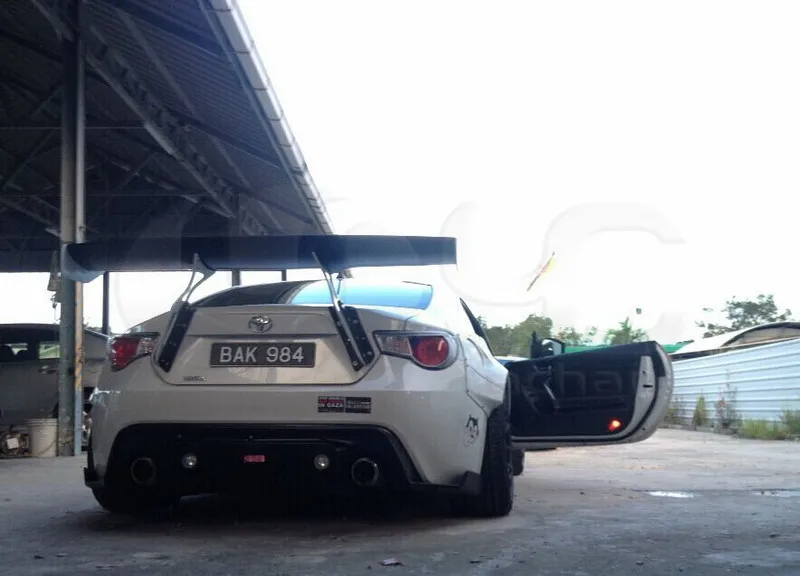 Автомобиль Стайлинг углеродного волокна GT задний спойлер багажника подходит для