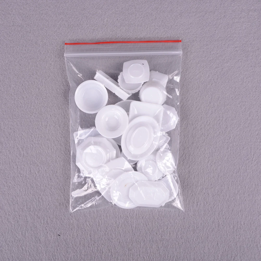 Кухонная акриловая мини посуда миниатюрная чашка тарелка Декор игрушки для