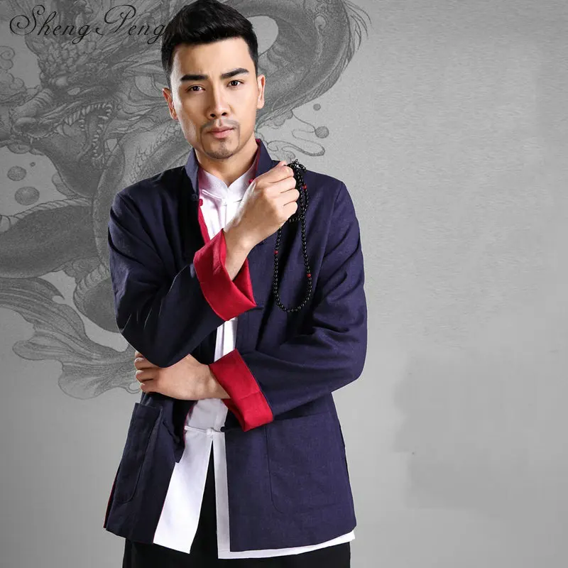 Одежда для мужчин Классическая китайская одежда костюм Брюса Ли CC127|Топы| |