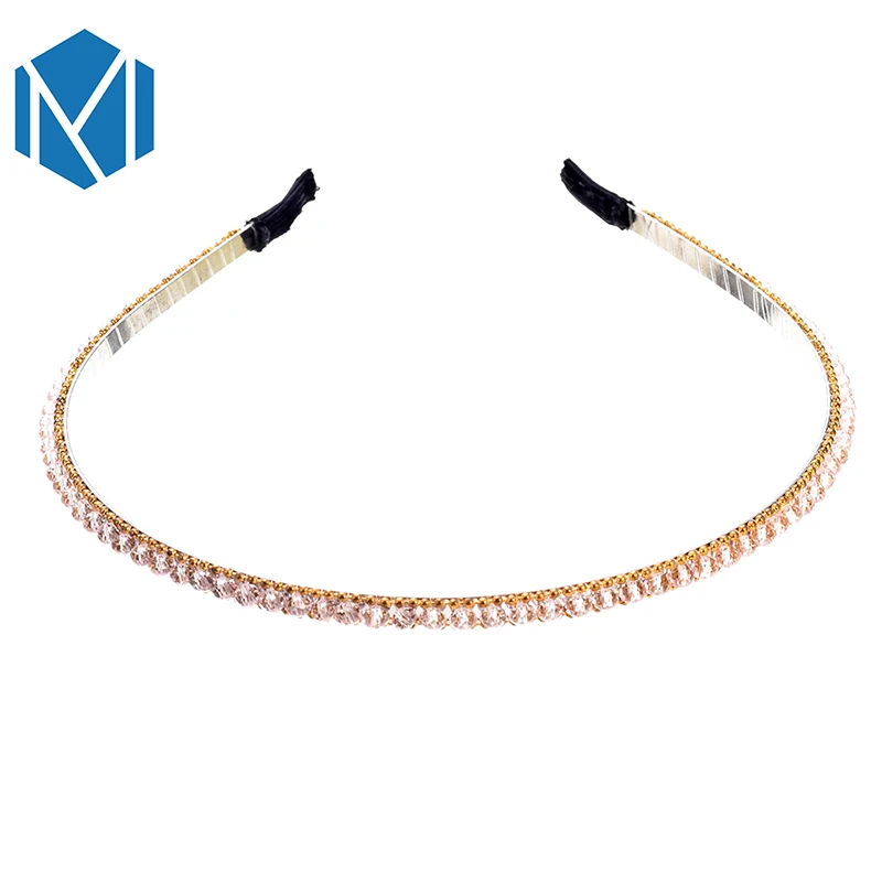 M MISM Fashion Elegant Crystal Hair Bands Wedding Bridal Accessories Hot Sales Girls Rhinestone Headwear Delicate Hoop | Украшения и