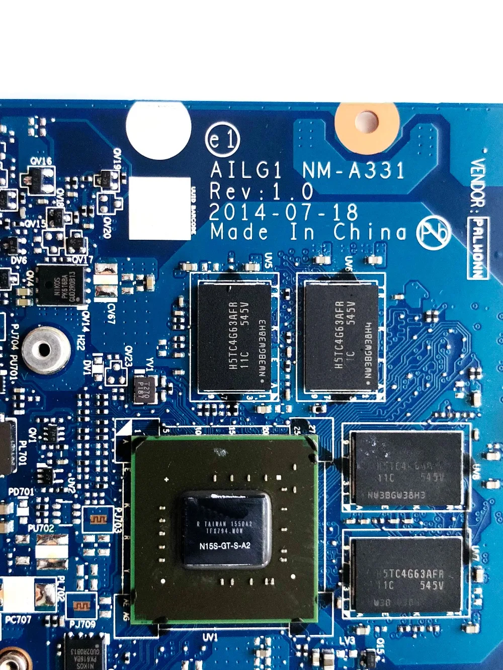 Оригинальный Для Lenovo G70 80 материнская плата AILG1 NM A331 I7 5500U GT840 2 Гб испытанное