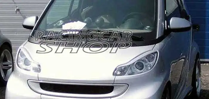 Неокрашенные брови накладные Брови Веки для SMART fortwo (451) Coupe/Cabrio фары 2007UP M115EF|headlight