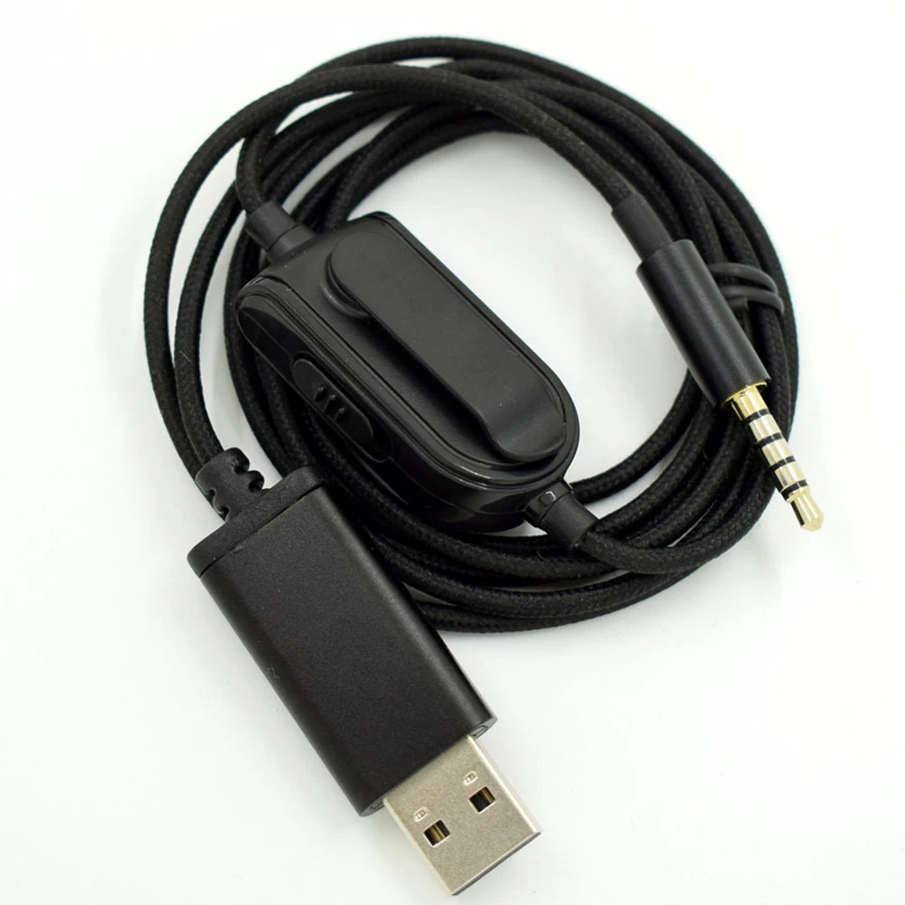 2 м 3 5 мм удлинитель аудио регулятор громкости Наушники USB кабель Электроника