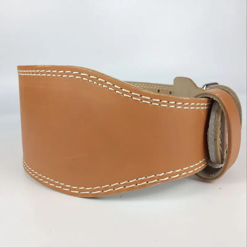 Ремень из натуральной кожи для профессионального бодибилдинга спортзала сквата