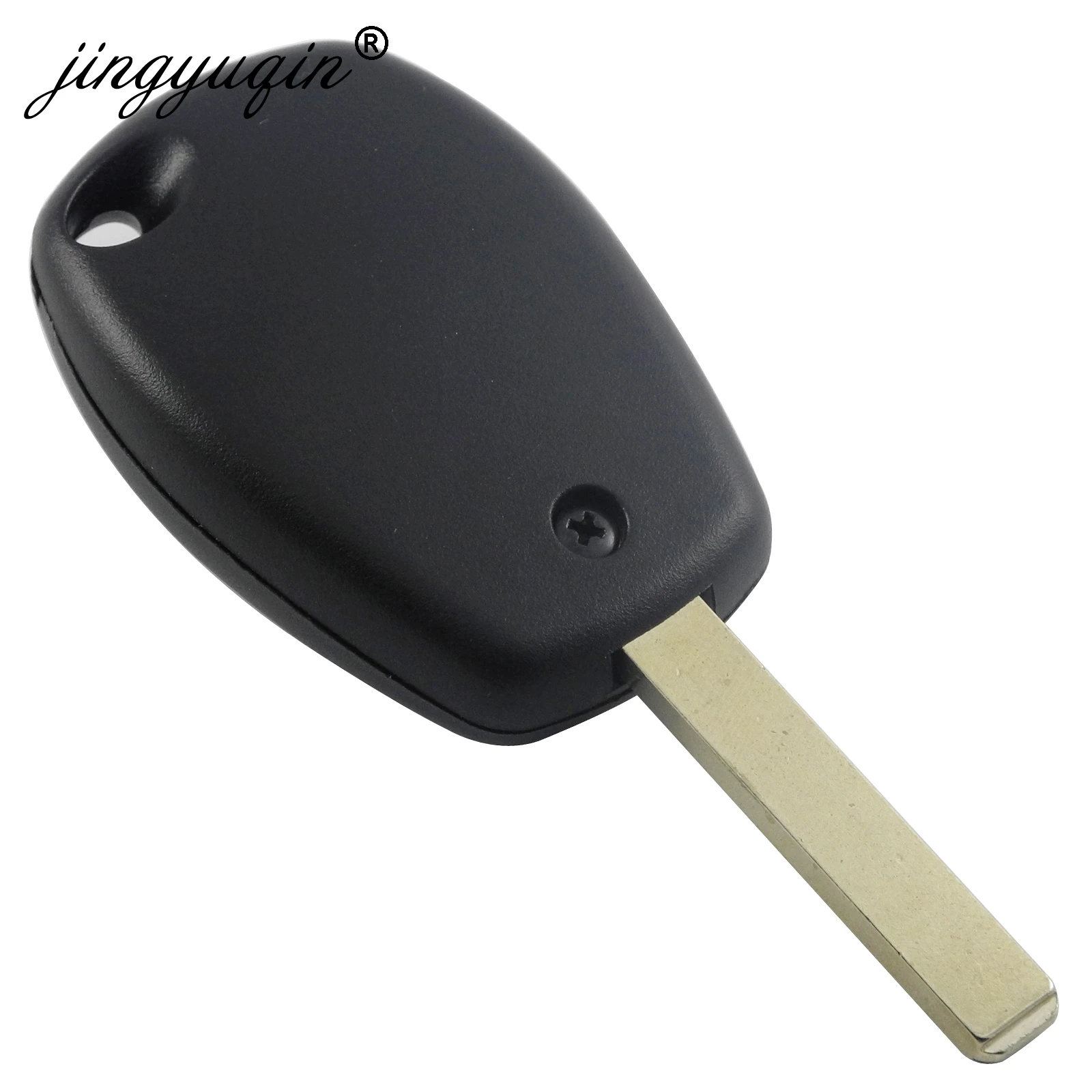 Чехол для автомобильного ключа jingyuqin 2 кнопки Renault Megan Modus Clio Kangoo Logan Sandero Duster Nissan