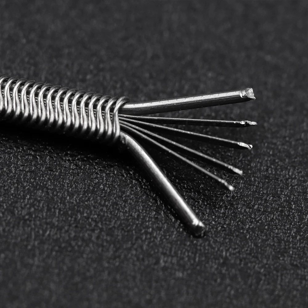 Оригинальные Coilology Блокировка каркасный штапель Ni80 катушки 0.1ohm готовые