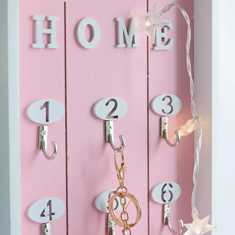 Деревянные коробки для ключей в скандинавском стиле настенный замок подвесная