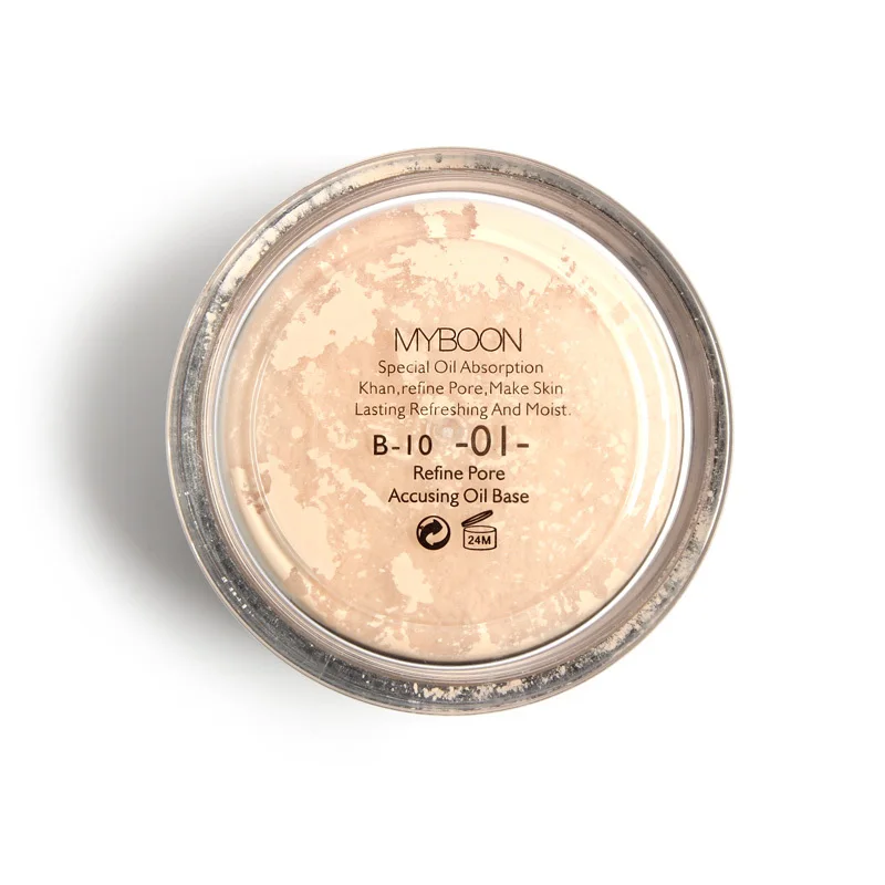 Myboon Minerals Facial Compact Skin Make up Loose Mineral Powder Sponge Puff 18g New | Красота и здоровье