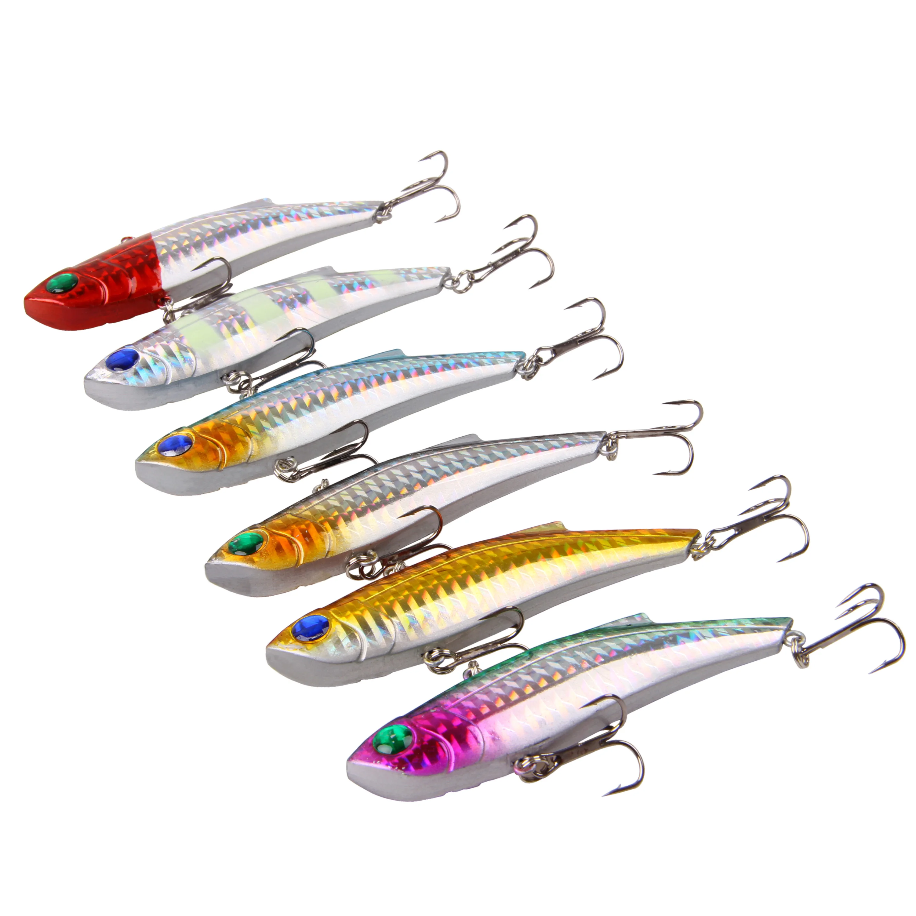 51 шт./кор. Лазерная Vib Crankbait Вибрация джиггинг Щука море жесткая приманка с