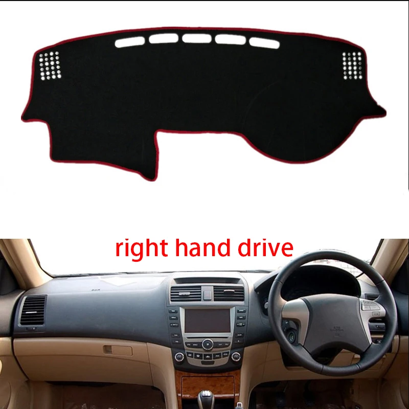 Нескользящие нижние крышки для BYD F6 2008 2011 коврик приборной панели солнцезащитный