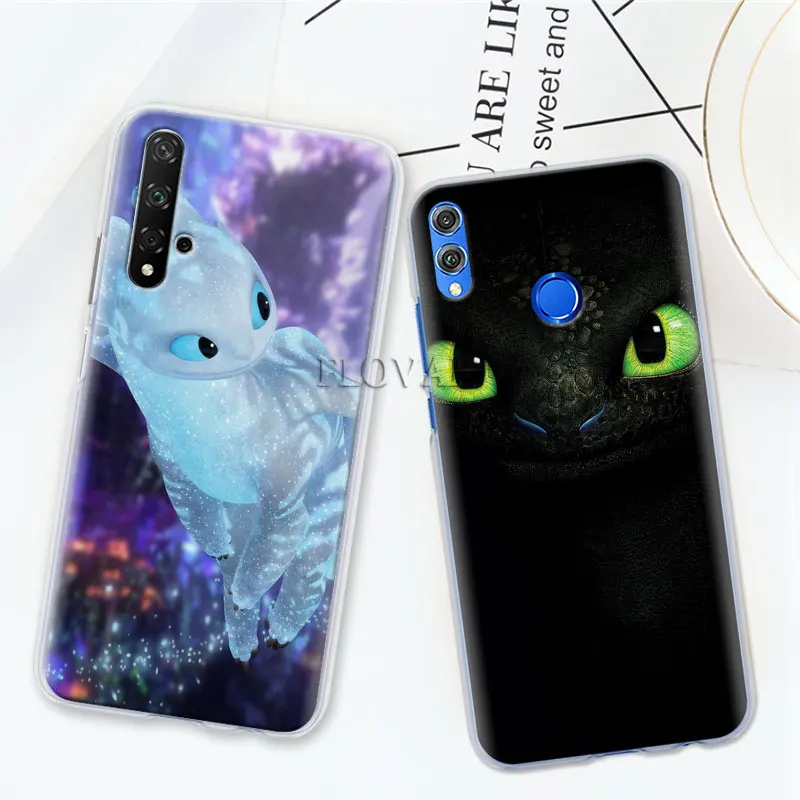 Чехол для телефона, чехол для Honor 20 Pro 9 10 Lite 8X 8A 8C 8S 7A 7S Y7 Y9 V20, Беззубик, Как приручить дракона, Жесткий PC Ca