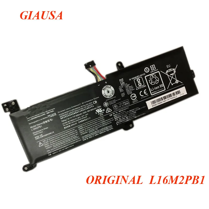 GIAUSA Подлинная L16M2PB1 батарея для lenovo L16L2pb1 XiaoXing Chao 5000-5 V320-17IKB