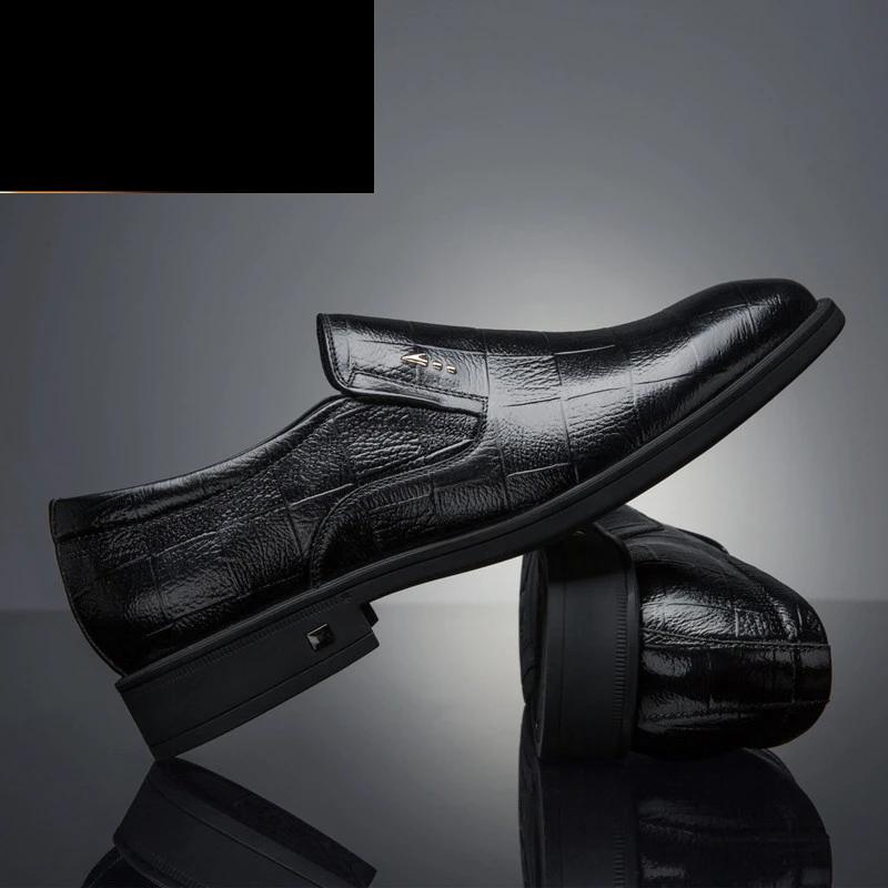 Туфли мужские деловые из натуральной кожи Костюмные туфли для парикмахеров