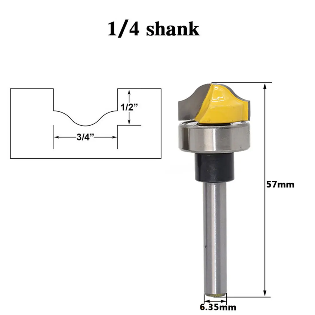 3/" искусственная Панель Ogee канавка фреза-1/4" 1/2 ''8" хвостовик деревообрабатывающей резак шипорезный Станок для деревообрабатывающих инструментов