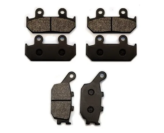

The new set (2 front + 1 rear) brake pads Case for Honda CBR600 F2