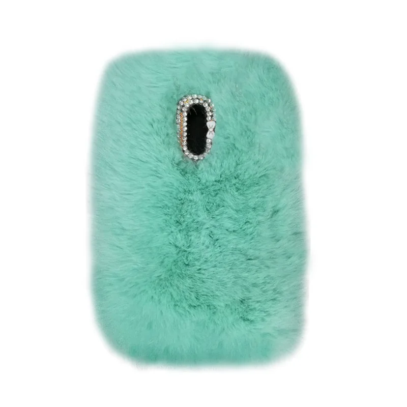 Кролик волос Case для Xiaomi Redmi 4 премьер/зима пушистый кролик ворсинки меха меховые