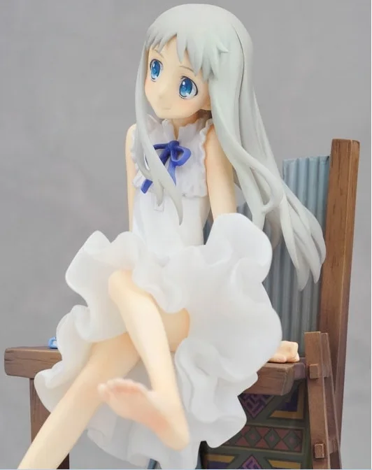 J.G Chen Аниме Anohana Honma Meiko Menma ПВХ фигурка Коллекционная модель игрушки 21 см