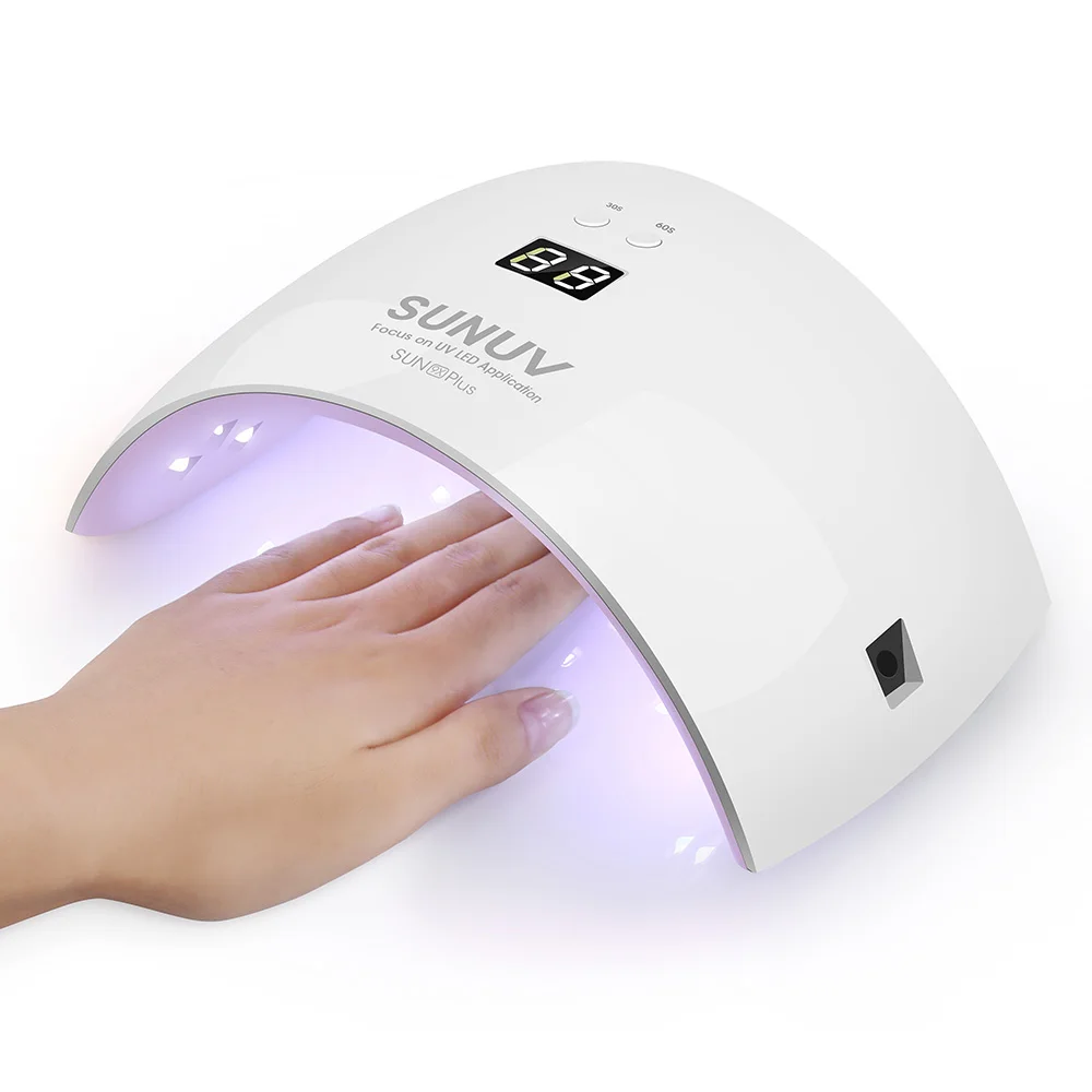 УФ-лампа SUNUV SUN9x Plus для сушки гель лака на ногтях | Красота и здоровье