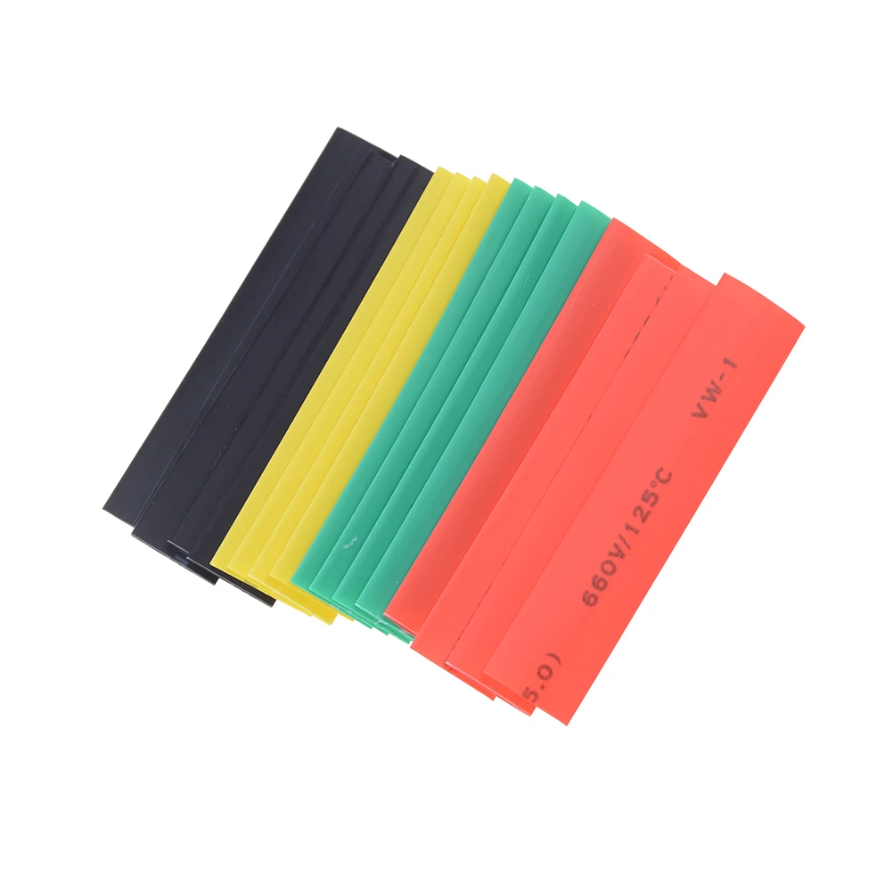 328 шт./упак. в разных Размеры Красочные ассорти термоусаживаемой трубки