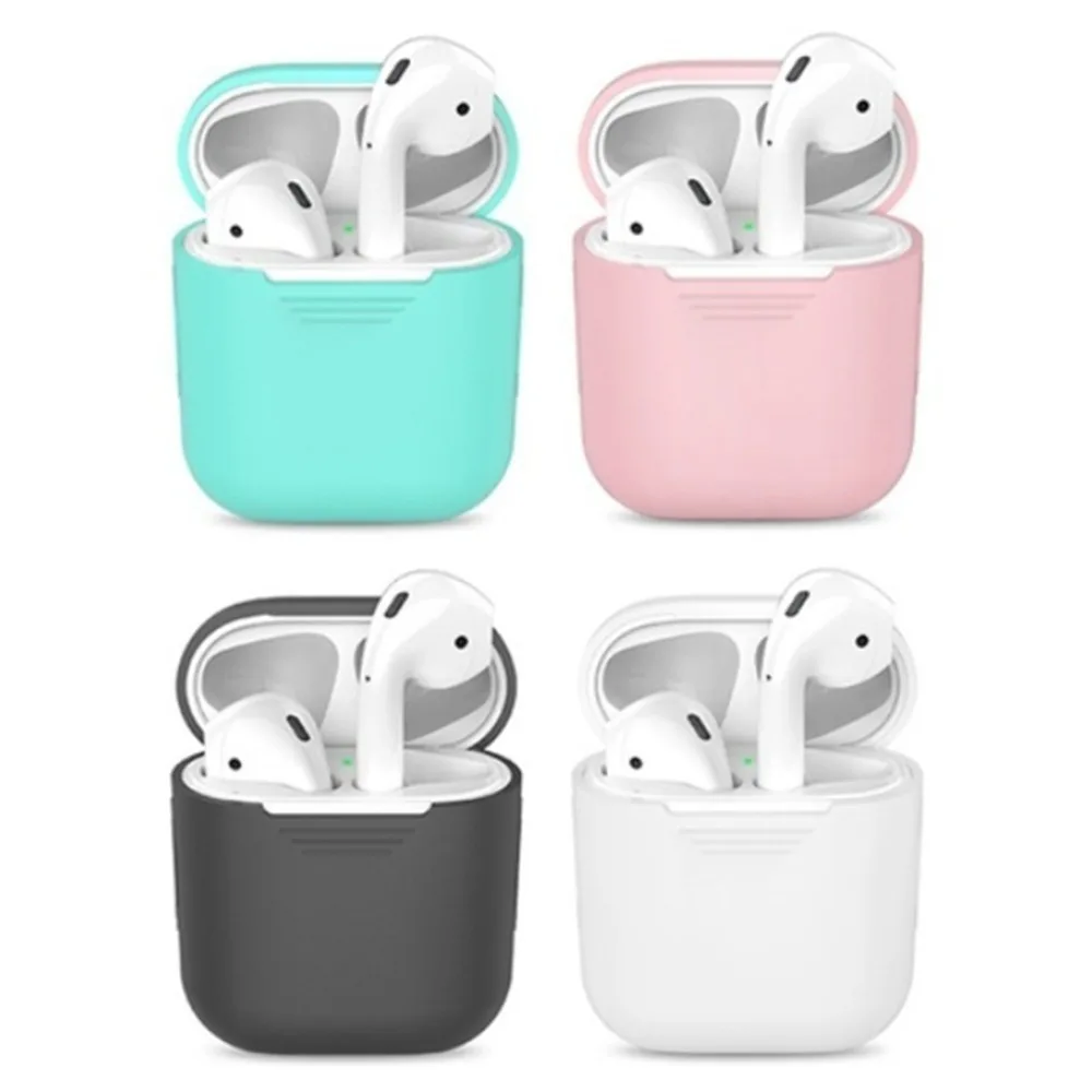 SOONHUA ударопрочный защитный чехол прочный силиконовый для Apple Air Pods зарядный Чехол