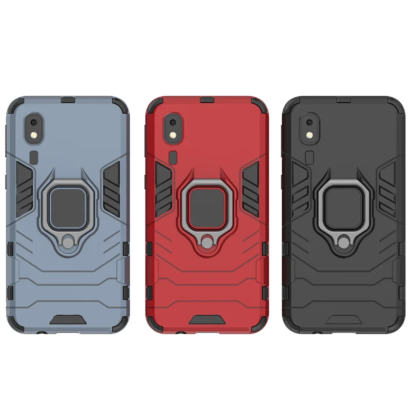 YueTuo finger ring armor case for samsung galaxy a2 core a2core luxury original stand car 3d holder full phone Hard back cover |