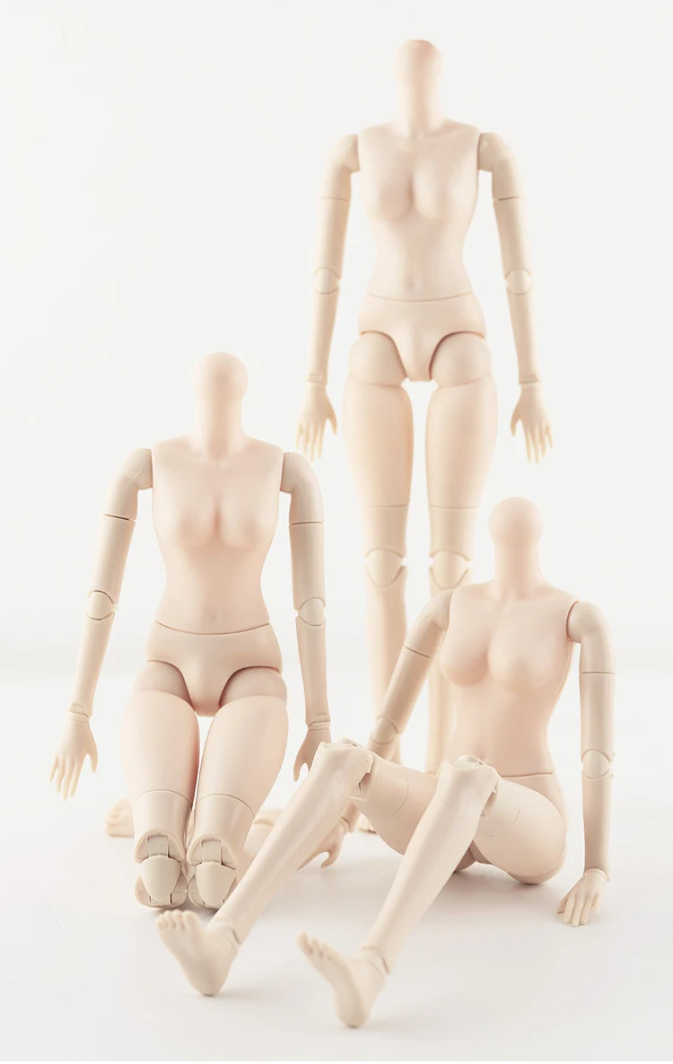 Новинка 42 см 26 подвижные шарнирные BJD куклы игрушки с 3D глазами ресницы DIY Обнаженная голова Кукла тело женщины Bjd куклы игрушки для девочек подарок