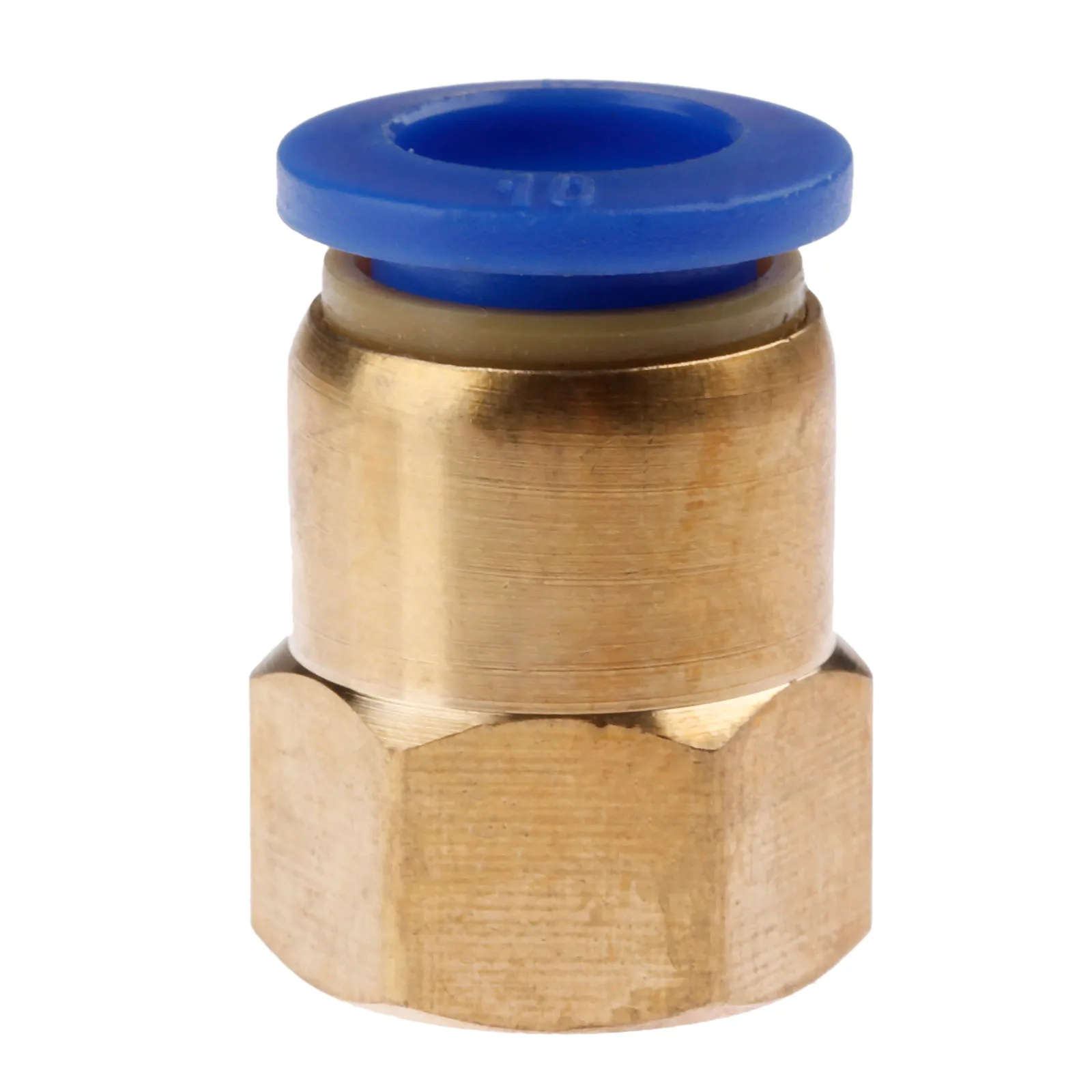PCF10mm x01 Пневматический фитинги для быстрого Вставной соединитель 1/8 ''1/4'' 3/8 ''1/2'' M5 внутренняя резьба 4681012 мм воздушной трубки прямой - Цвет: PCF10mm x01