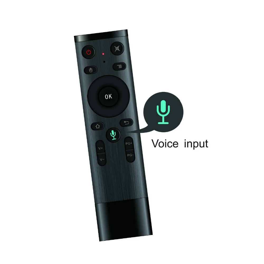 Q5 Wireless Air Mouse Voice Control 2.4G Gyro Sensing Smart Remote with Microphone for Android TV Box Mini PC | Электроника