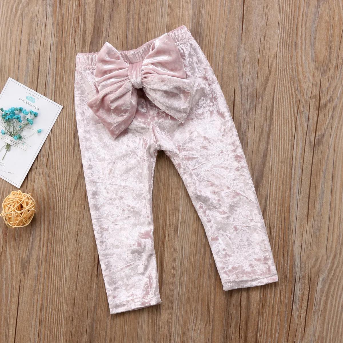 Длинные штаны с бантом emmaaby леггинсы для маленьких девочек|leggings trousers|leggings girl babygirls