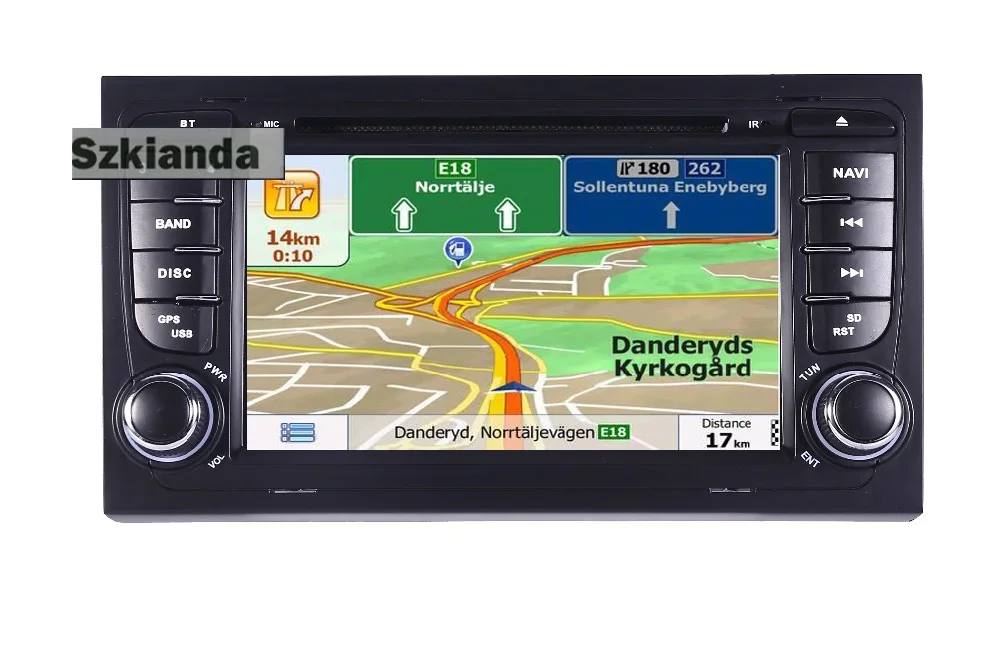 Автомобильный DVD плеер 4 Гб + 64 ГБ Восьмиядерный Android 10 для Audi A4 S4 (2002 2008) Wi Fi 4G GPS Bluetooth