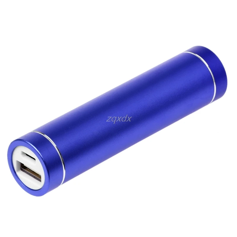 Металлический чехол USB 5V Power Bank набор 1X 18650 аккумулятор сделай сам зарядное