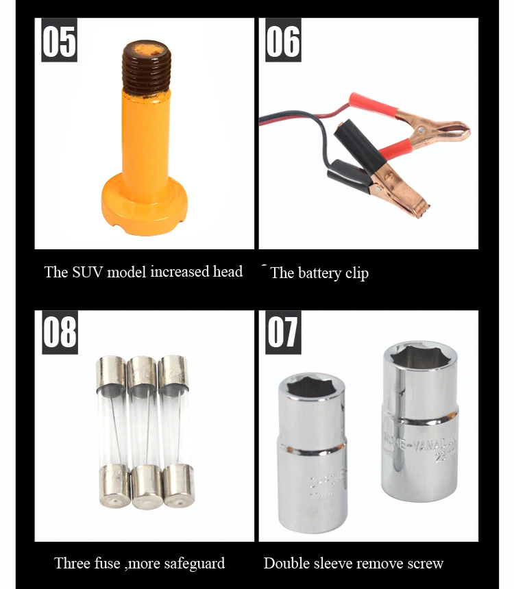 Бесплатная доставка 12 вольтовый электрический ножничный домкрат с двумя