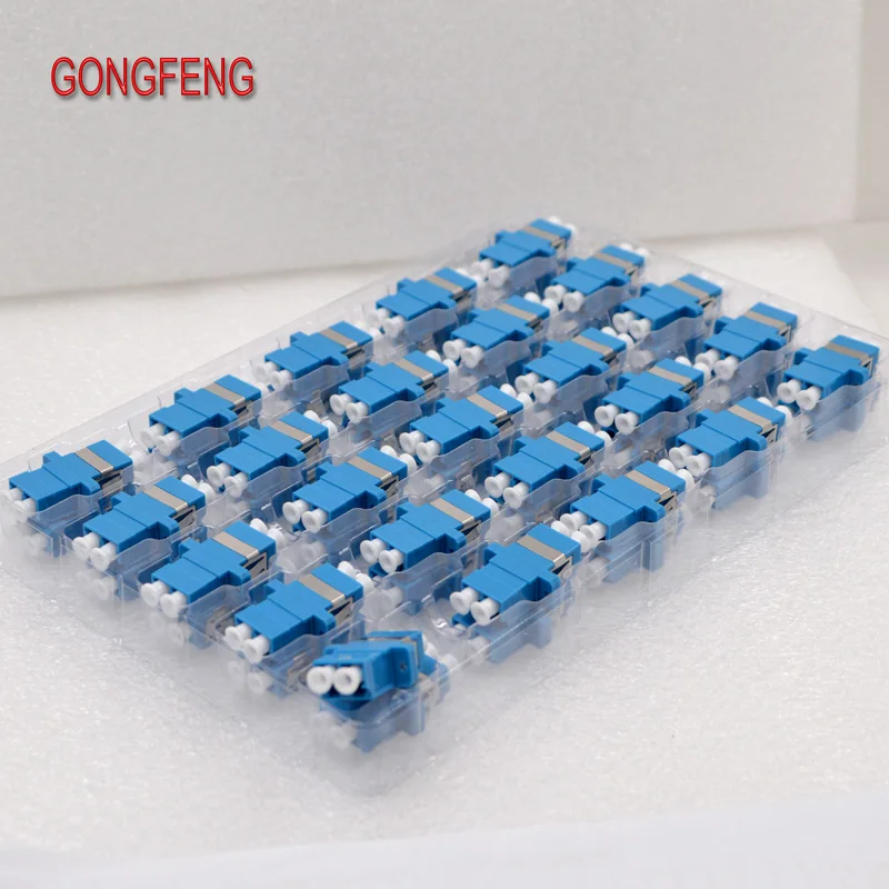 GONGFENG 400 шт. Новый волоконно оптический соединитель LC PC одномодовый дуплексный