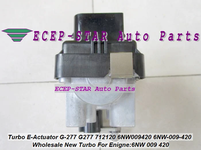 Turbocharger Electric Actuator G-277 G277 G 277 712120 6NW009420 6NW-009-420 6NW 009 420 TURBO Electronic BOOST ACTUATOR | Автомобили и