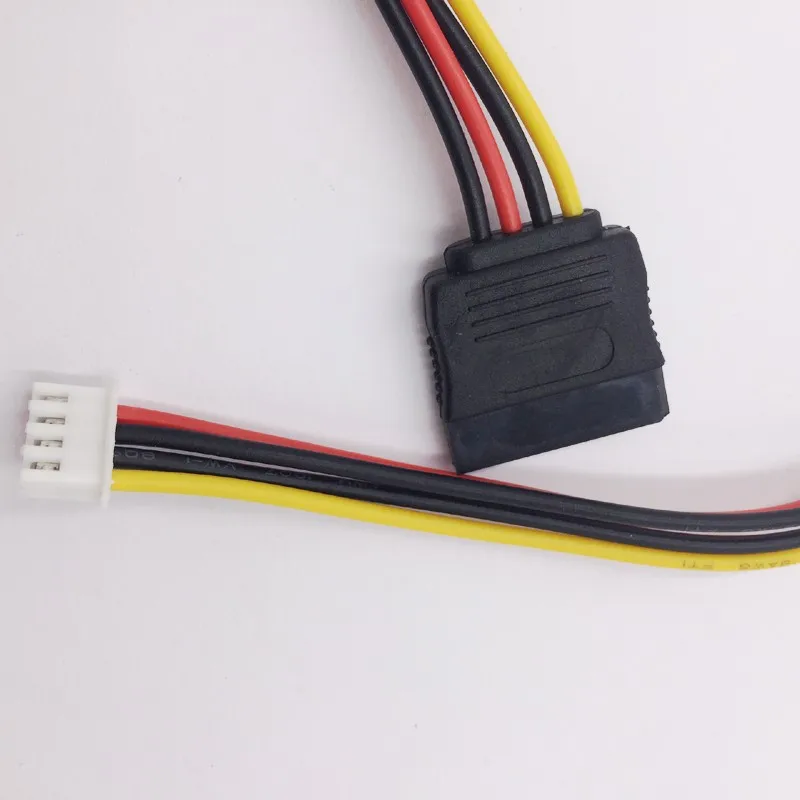 ITX Мощность кабель SATA 15Pin женский небольшой IDE 4Pin 2 54 мм Шаг Питание для ПК
