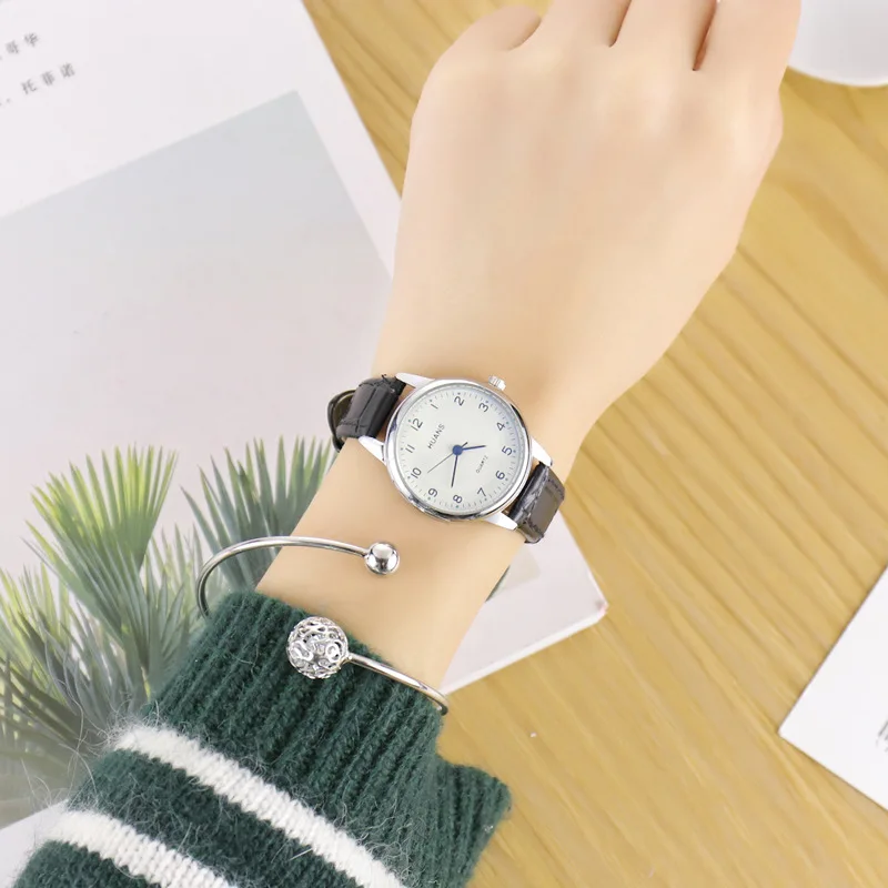 Relogio Feminino мини маленький циферблат Кварцевые часы Для женщин Бизнес Повседневное