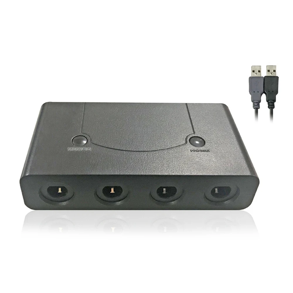 4 порта плеер для контроллера GameCube адаптер Wii U или PC Ручка комбинированный 3 в 1 USB