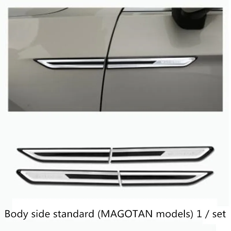 C Для Volkswagen Passat B8 хромированный модифицированный Автомобильный кузов Стандартный крыло украшение Passat B8 вариант автомобиля Наклейка - Название цвета: C