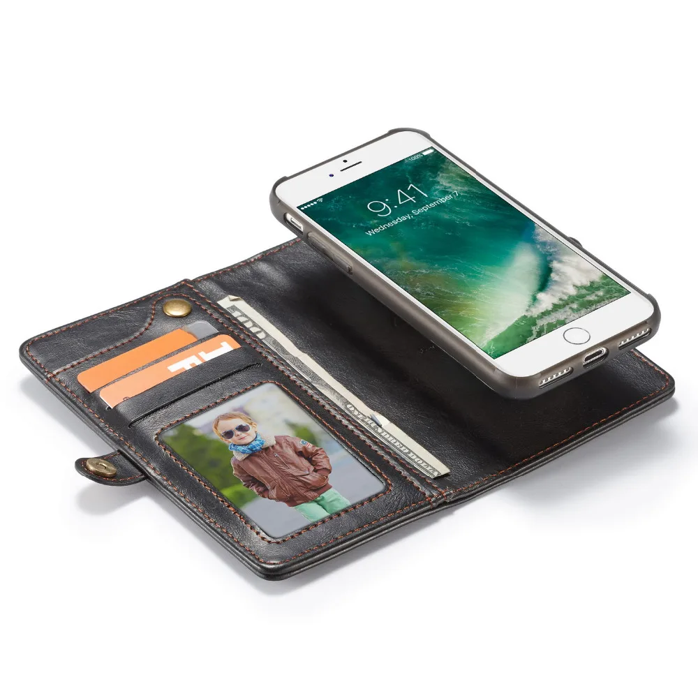 Чехол для телефона, чехол s для Fundas iphone 7, 7 Plus, чехол-книжка, чехол-кошелек для iphone 6, 6s, 8 plus, многофункциональный кожаный чехол s, чехол
