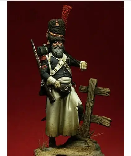 1/24 75 мм саппер ног защиты Игрушечная модель из смолы миниатюрная фигурка без