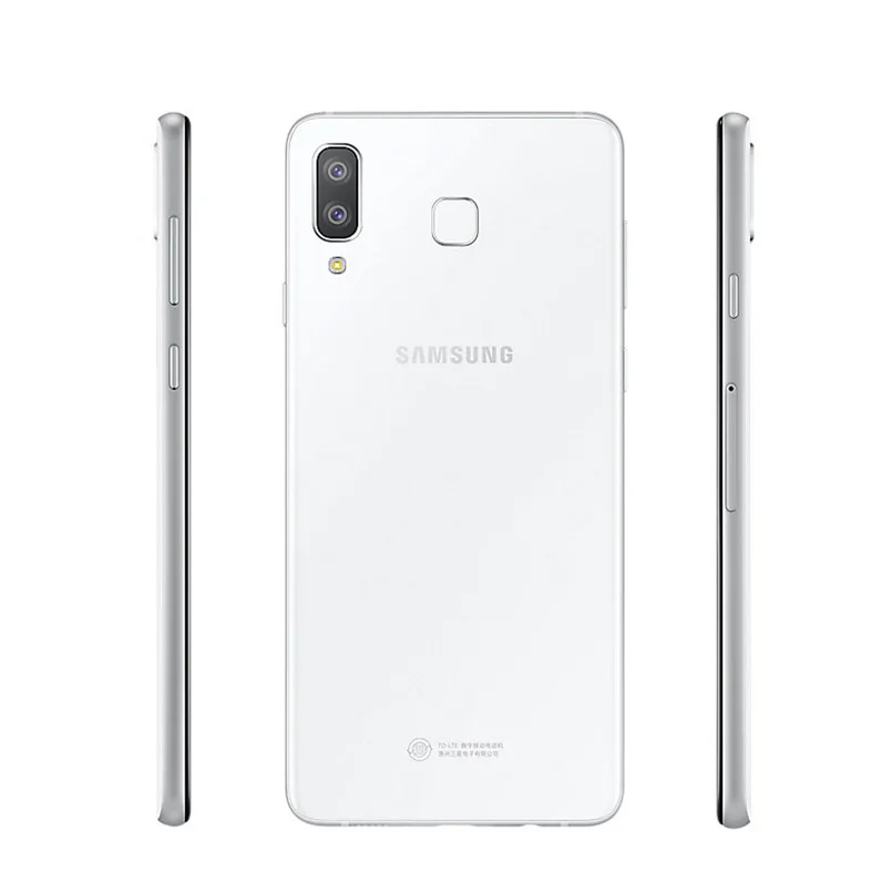 Мобильный телефон samsung Galaxy A9 G8850 4G LTE 6," FHD экран 3700 мАч 4 Гб+ 64 Гб Восьмиядерный фронтальная камера 24MP Android мобильный телефон