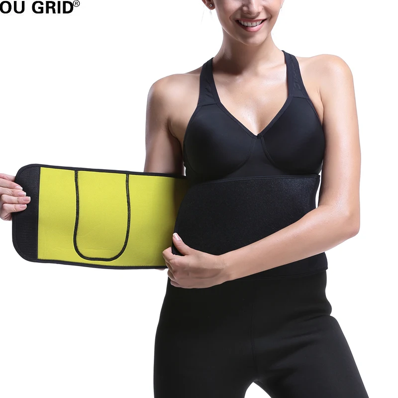 

Waist Trimmer Anti-Pilling Neoprene Sweat AB Belt for Men & Women Weight Loss includes Resistant Smartphone Pocket