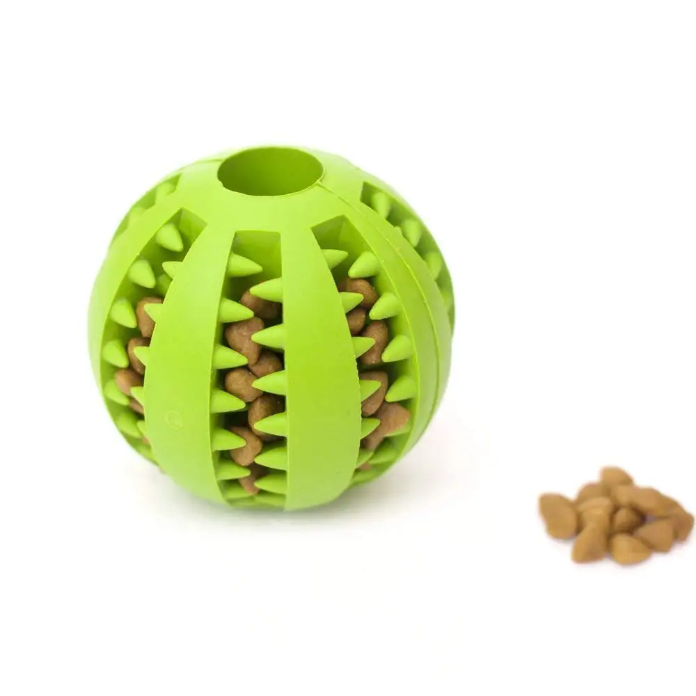 Игрушки для домашних собак IQ Treat Ball интерактивная игрушка для собак жевательная игрушка для собаки мячик для корма игра для укус собаки-устойчивые чистые зубы шарики товары для домашних животных