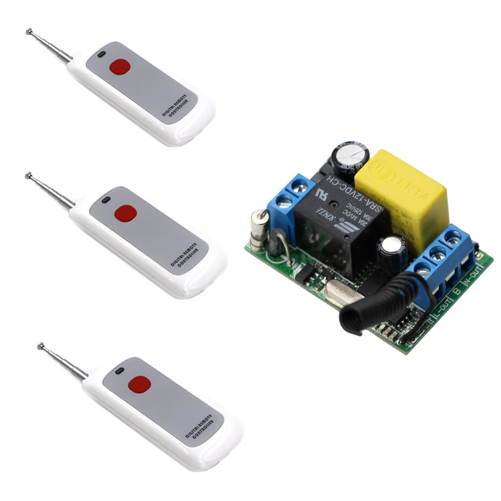 Умный дом беспроводной пульт дистанционного управления переключатель вход ac220в