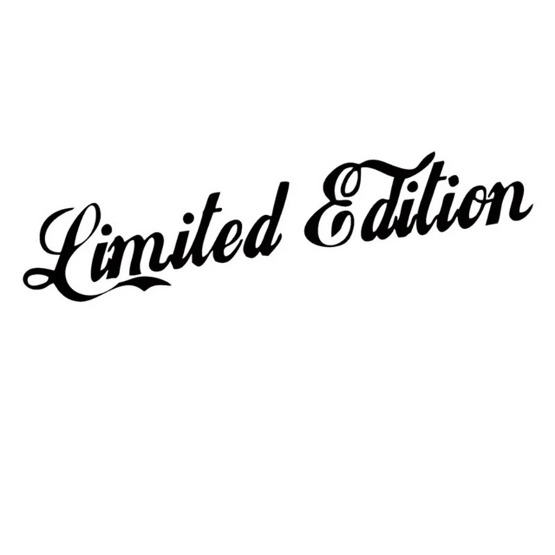 Car Sticker 17*5CM Limited Edition Decal Reflective Laser Vinyl 3D Styling Black Silver | Автомобили и мотоциклы