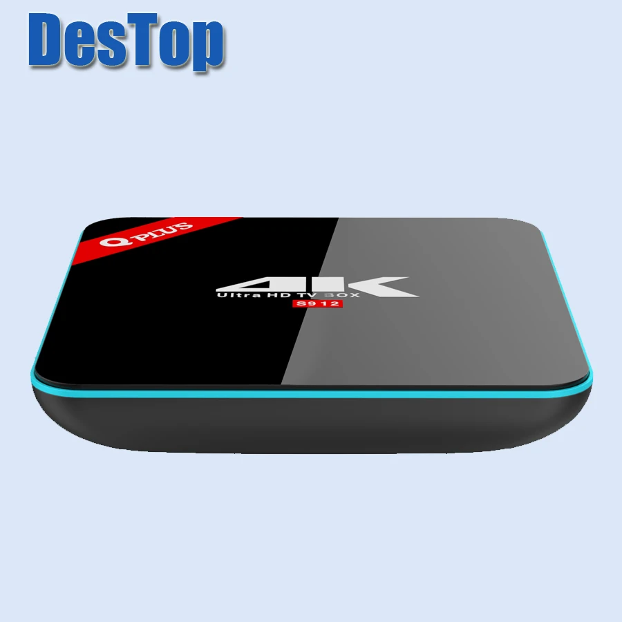 ТВ-приставка Q PLUS Android 7 1 Двухдиапазонная 2 ГБ/16 ГБ 3G/32G Wi-Fi KD VP9 H.265 UHD 10 шт. |