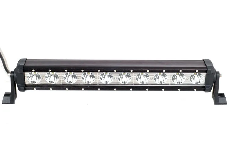 Super Bright 10X10W High Power 100W 9000lm LED Lightbar 12V 24V ATV Off-road Driving Fog Spot Flood 4X4 Light Bar | Автомобили и