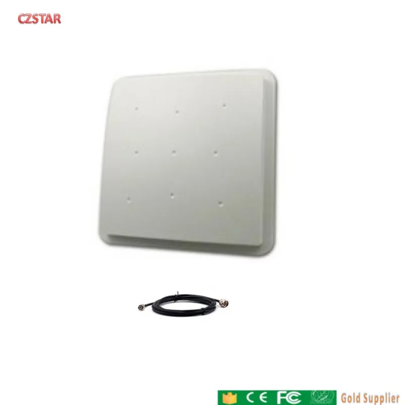Водонепроницаемый большой диапазон усиления 9dbi круговой поляризации uhf rfid антенна N гнездовой разъем для epc gen2 uhf считыватель ярлыков rfid - Цвет: normal 9dbi antenna
