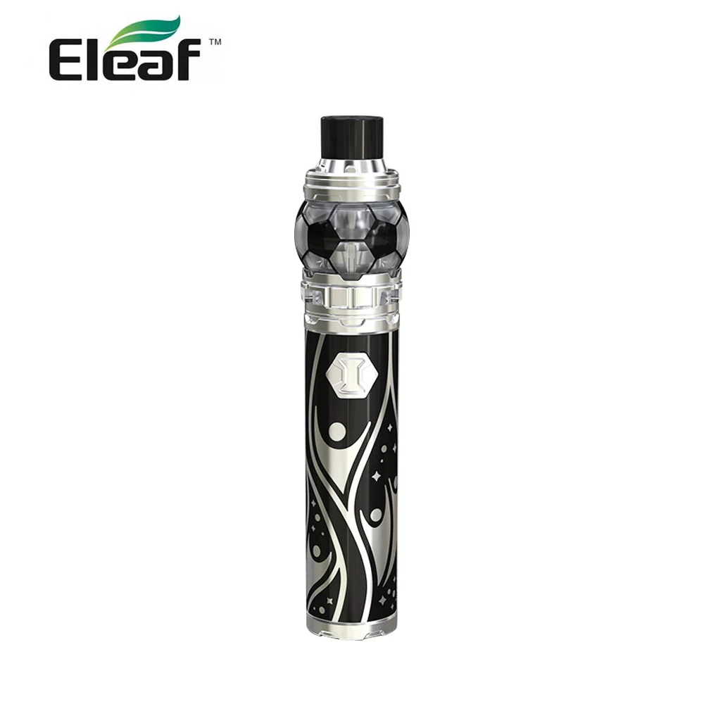 Black Silver Eleaf iJust 3 WR версия Vape комплект с ELLO Duro атомайзер 3000 мАч 7,5 мл 80 Вт макс электронная сигарета айджаст 3 KIT - Цвет: Black Silver